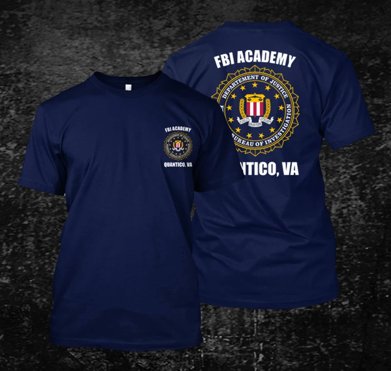 T-shirt FBI Gouvernemental Gildan - Taille XL - Gris 100% Coton - Occasion Excellent état
