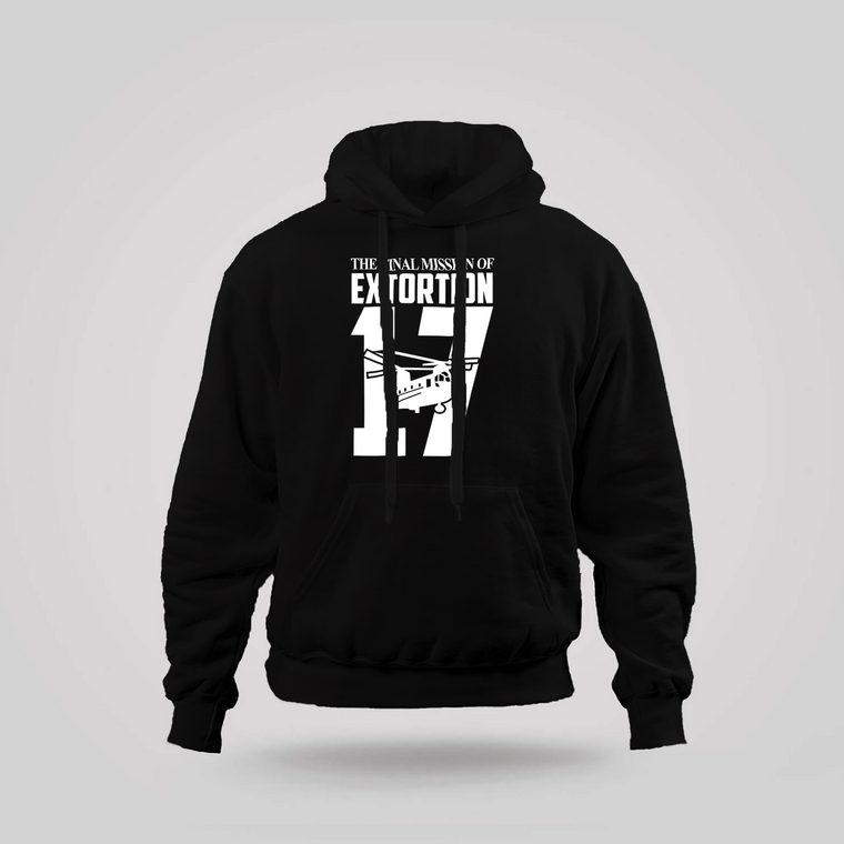 Seals Team Six Navy SEALS EXTORTION 17 Black Hoodie