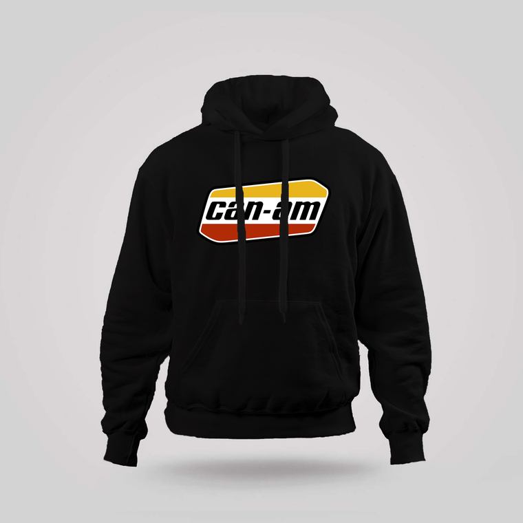 CANAM Vintage ATV UTV off road Black Hoodie