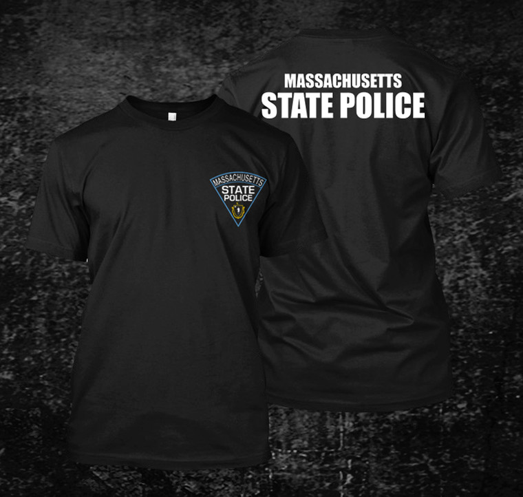 Massachusetts State Police Black Shirt