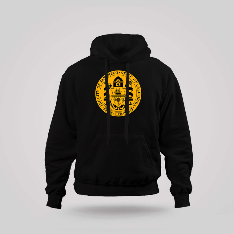 New Police San Diego Logo United States Department Special Force Black Hoodie