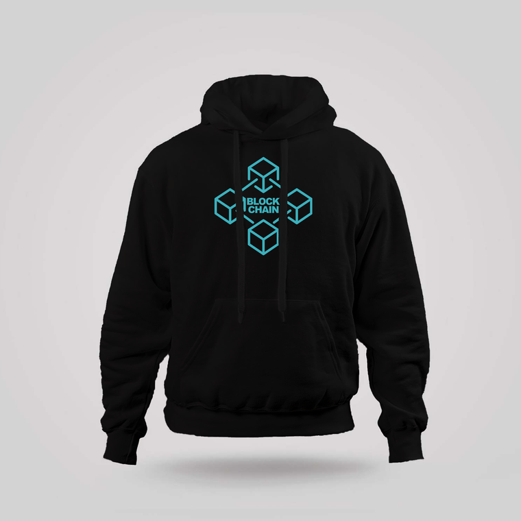 Block Chain BlockChain Black Hoodie