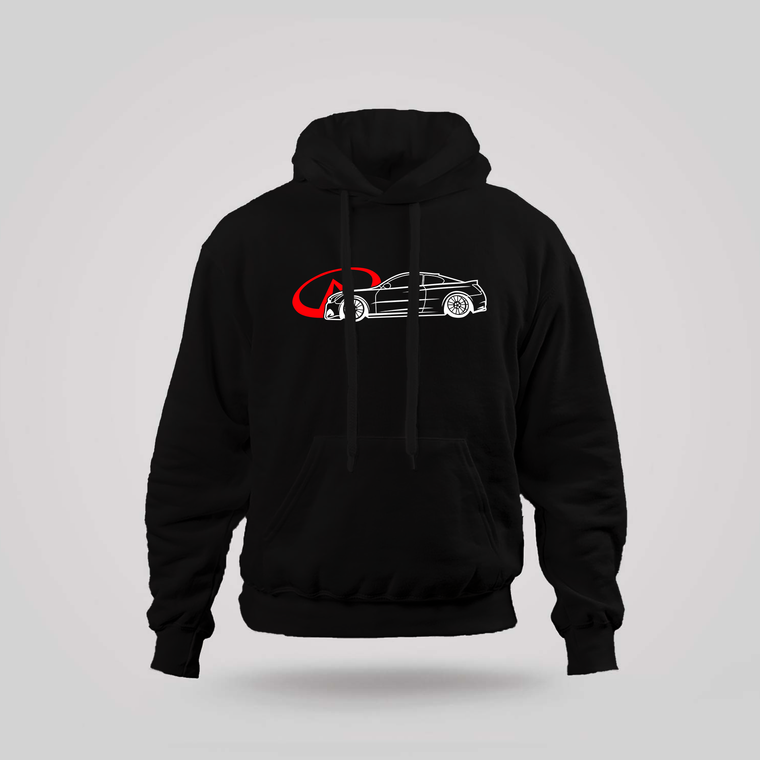 G37 Infiniti Coupe Black Hoodie