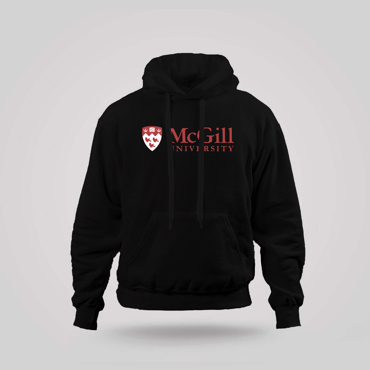 McGill Canada University Black Hoodie