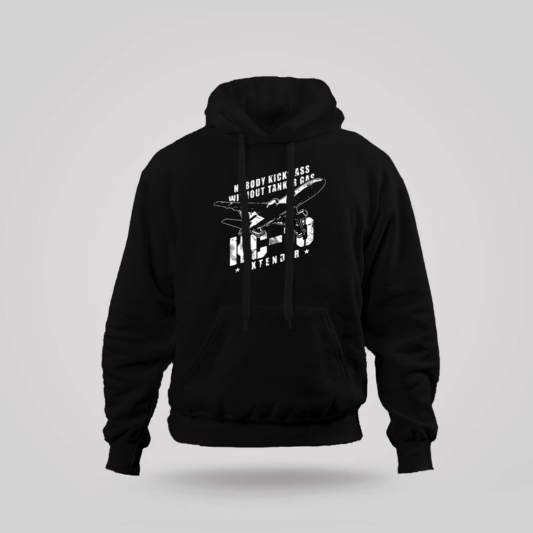 KC-10 Extender USAF Military Aviation Black Hoodie