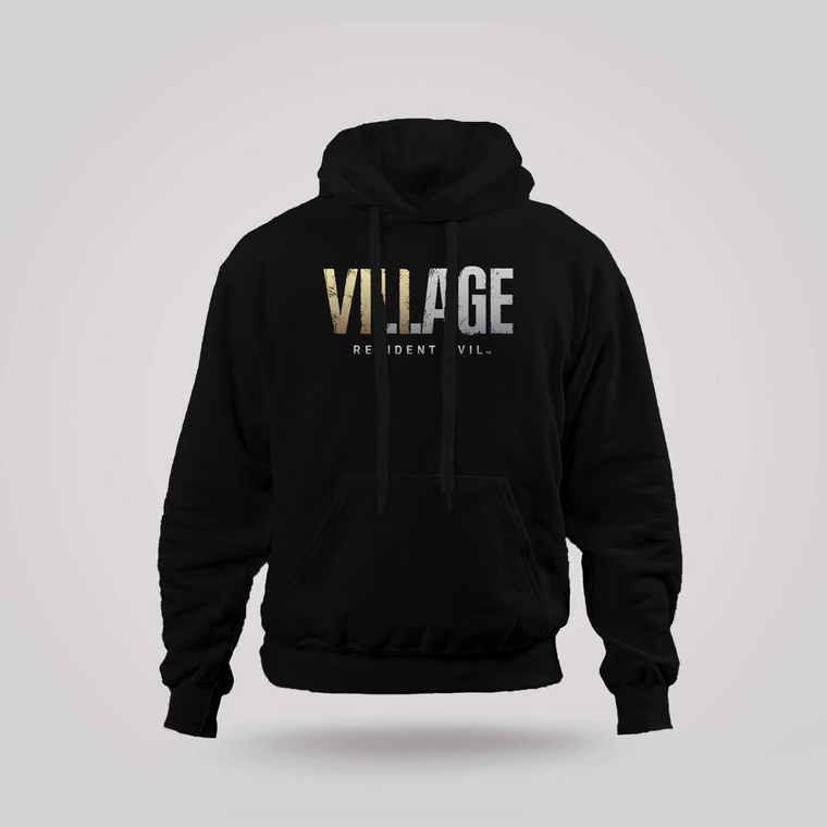 Resident Evil 8 Village Logo Symbol Black Hoodie