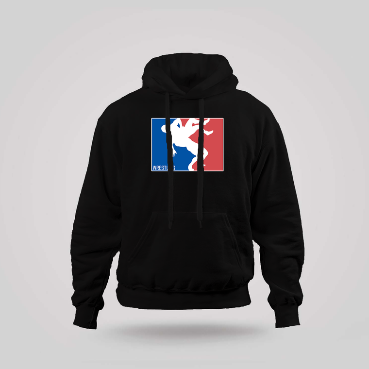 Wrestling Black Hoodie