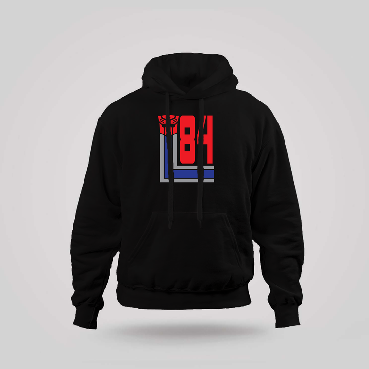 Transformers Autobots 84 Black Hoodie