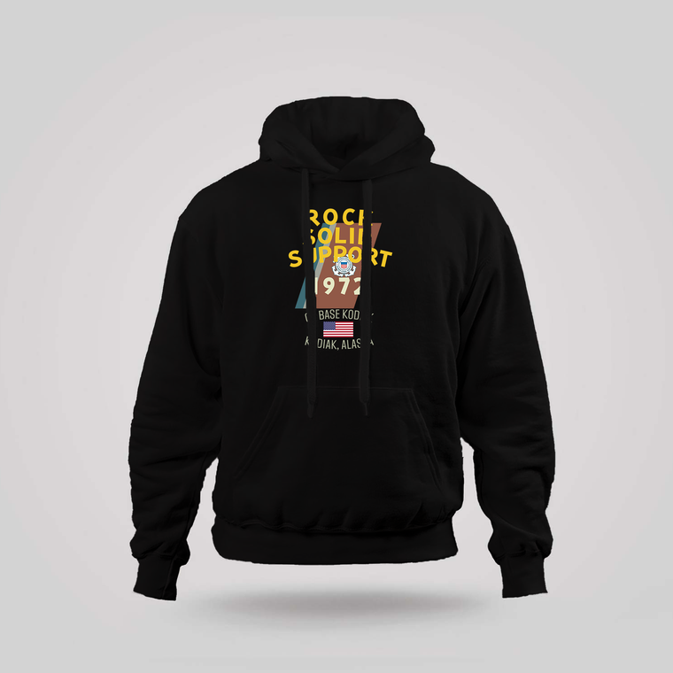 Coast Guard Base Kodiak Black Hoodie