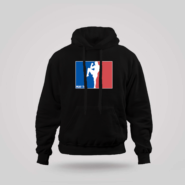 Muay Thai Mark Black hoodie