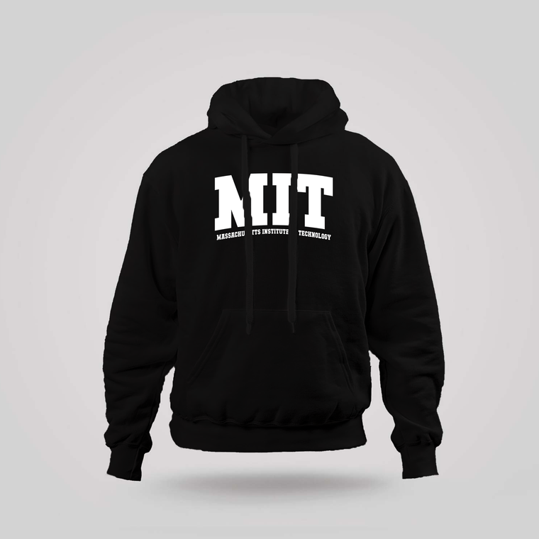 MIT Massachusetts Institute of Technology Black Hoodie