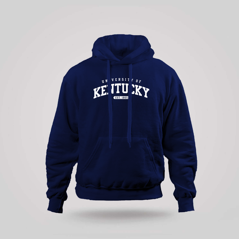 University of Kentucky est 1865 Black Hoodie