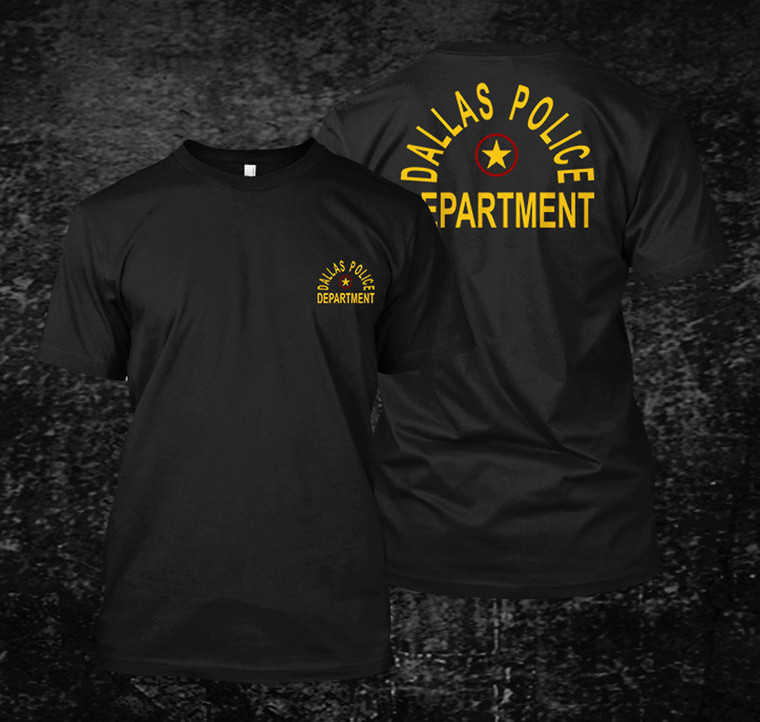 Dallas Police Department Black Shirt