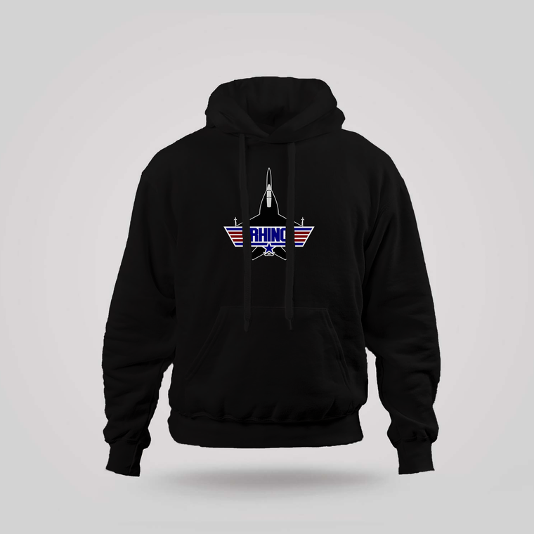 FA-18 Super Hornet Rhino Black Hoodie