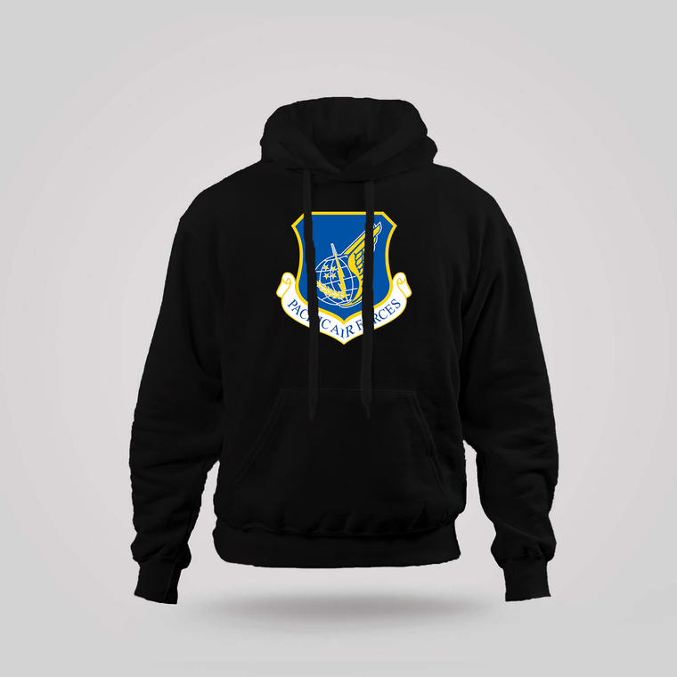 Pacific Air Forces PACAF Black Hoodie