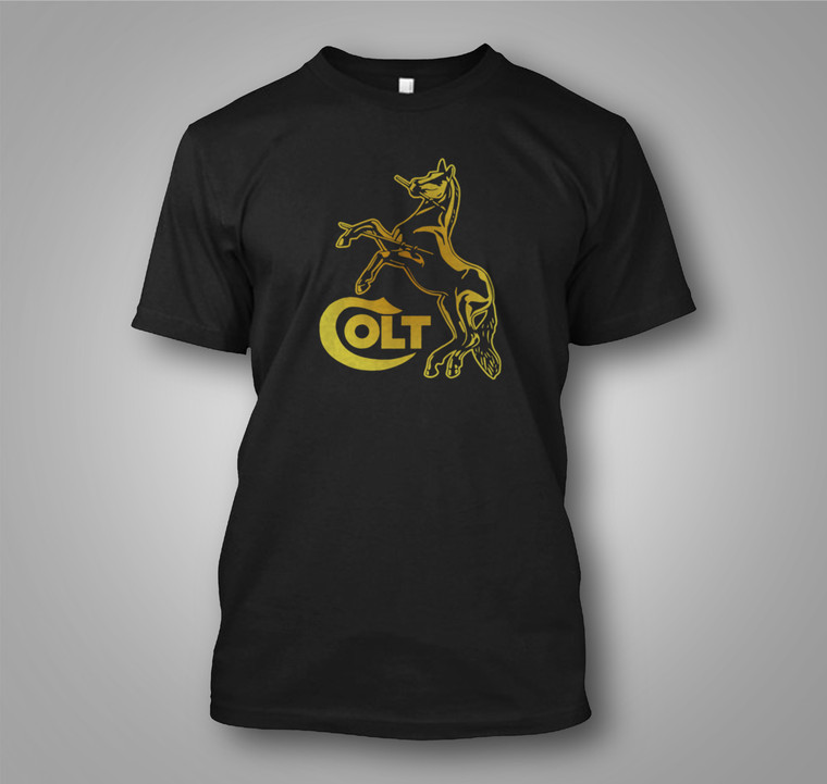 New Colt Firearm Logo  Black T-Shirt