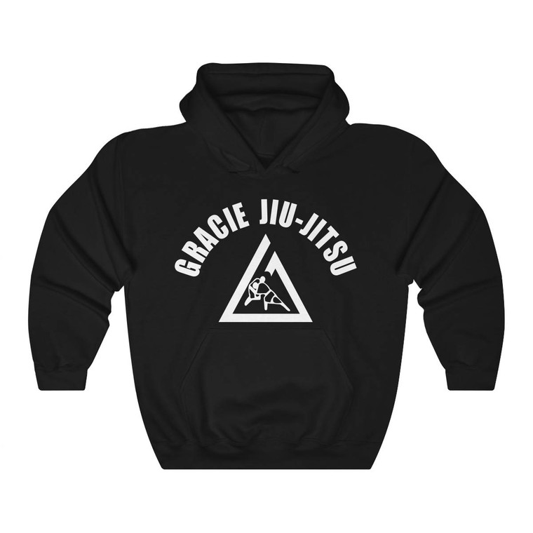 Gracie Jiu Jitsu Black Hoodie