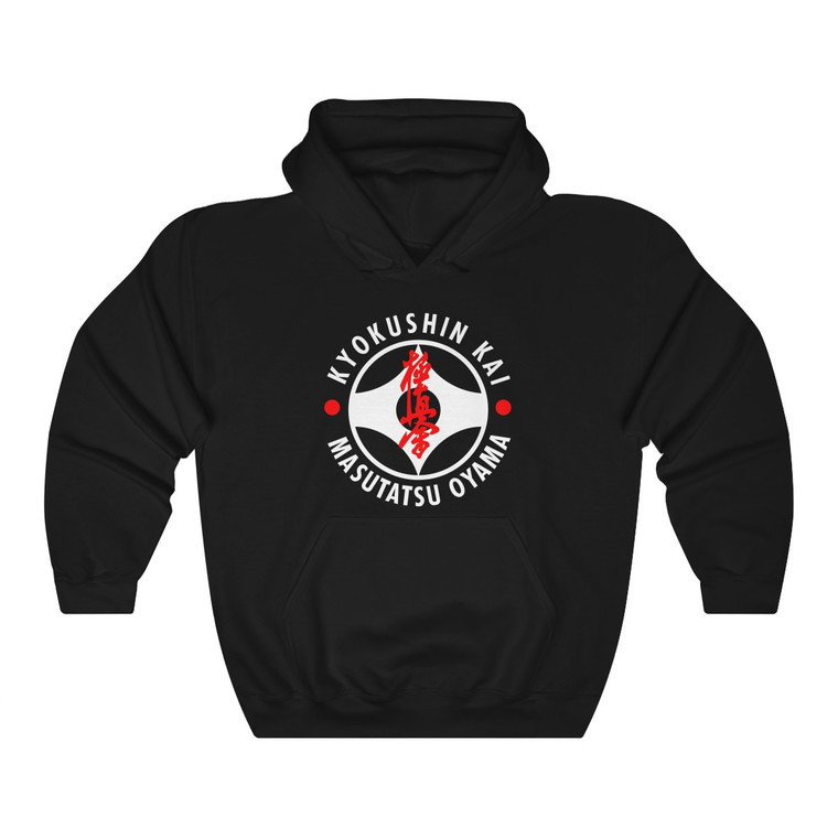 Kyokushin Karate Logo Masutatsu Oyama Black Hoodie