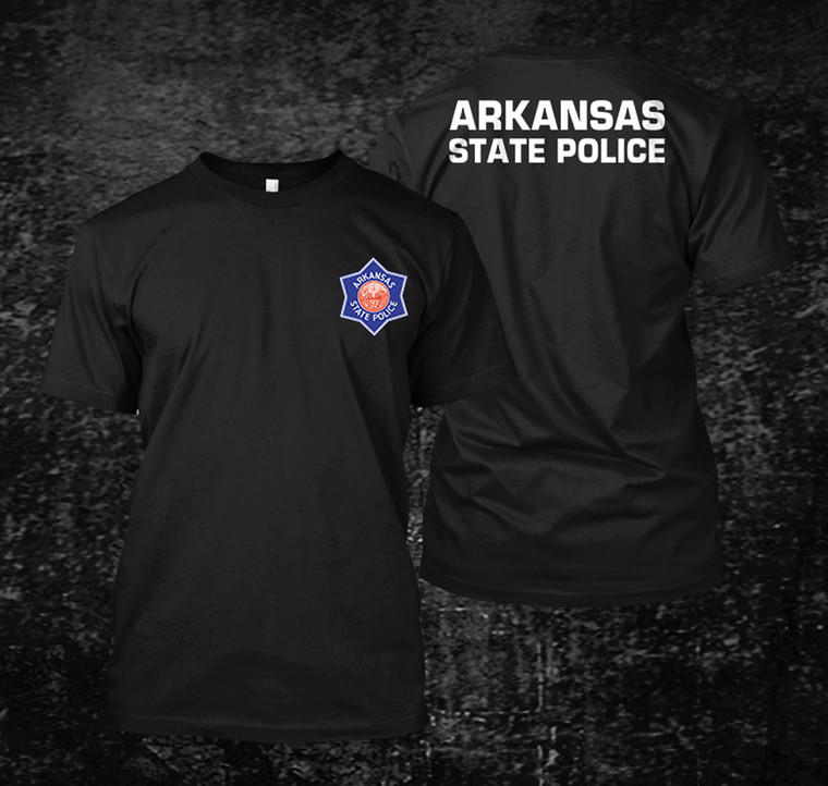 Arkansas State Police Black T Shirt