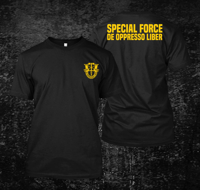 US Army Special Force Black Shirt