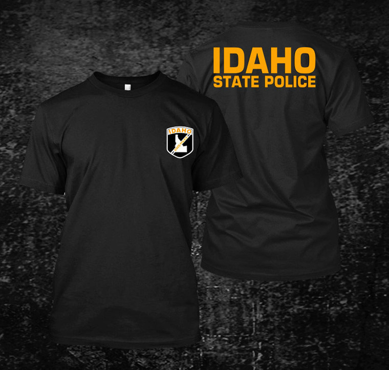 Idaho State Police Black Shirt