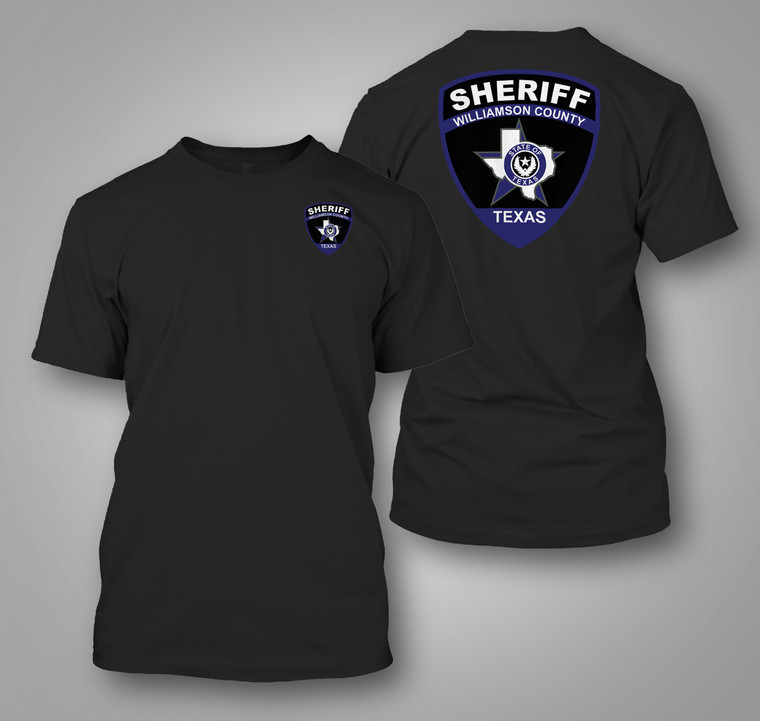 Williamson County Sheriff Black T-Shirt