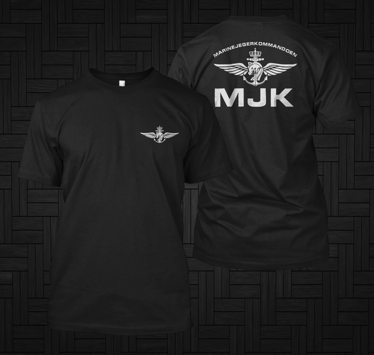 MJK Norway Special Forces Black T Shirt