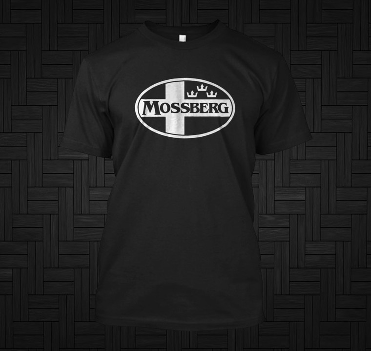 Mossberg Guns Firearms Rifles Logo Black T-Shirt