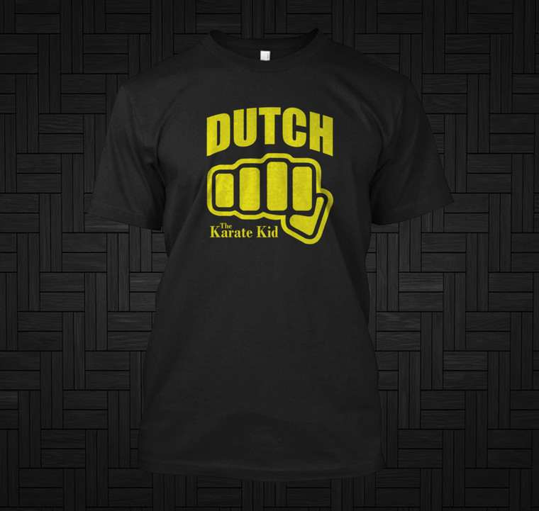 Karate Kid Dutch Black T-Shirt