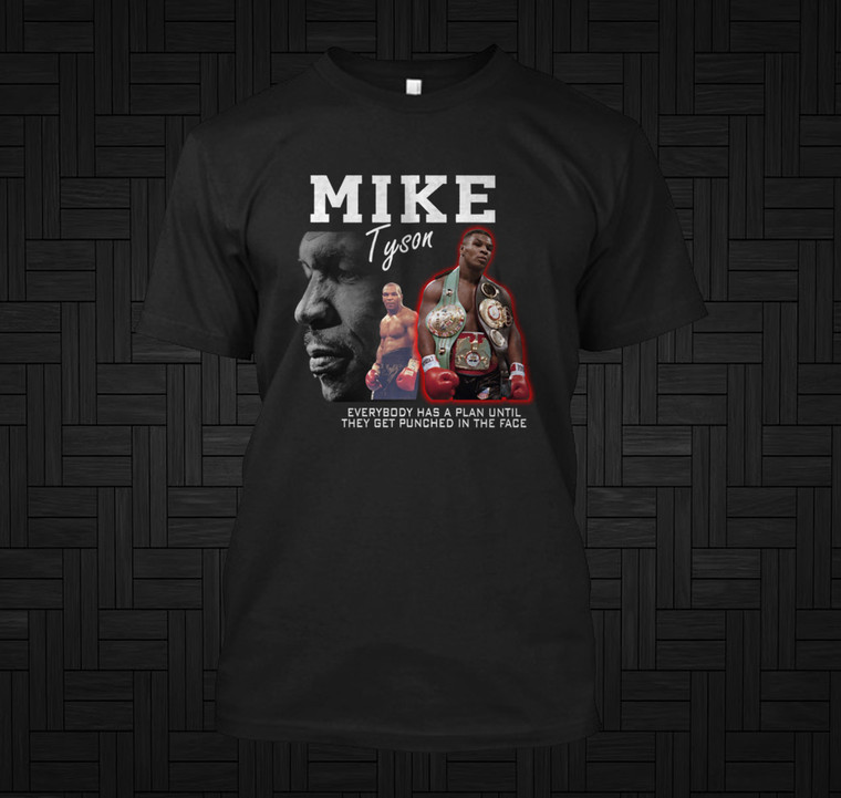 Iron Mike Tyson Legend Boxing Black T-Shirt