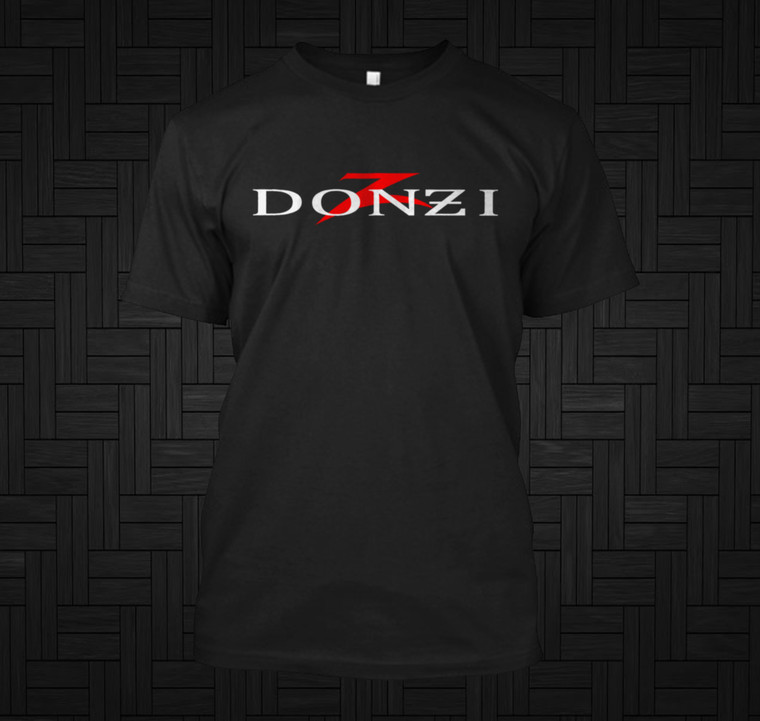 Donzi Boats Fishing Black Shirt