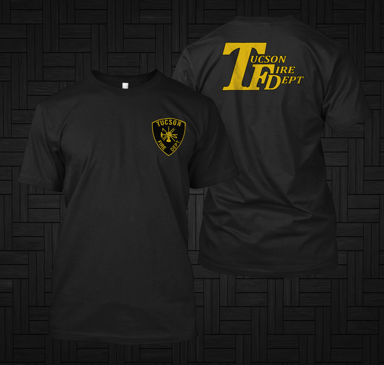 Tucson Fire Department Black t Shirt