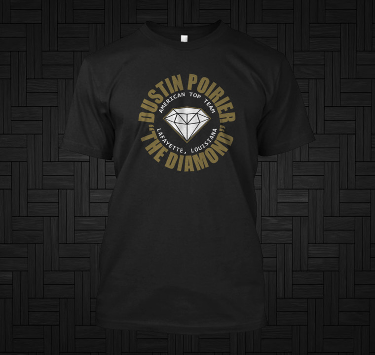 Dustin Poirier MMA Black T-Shirt
