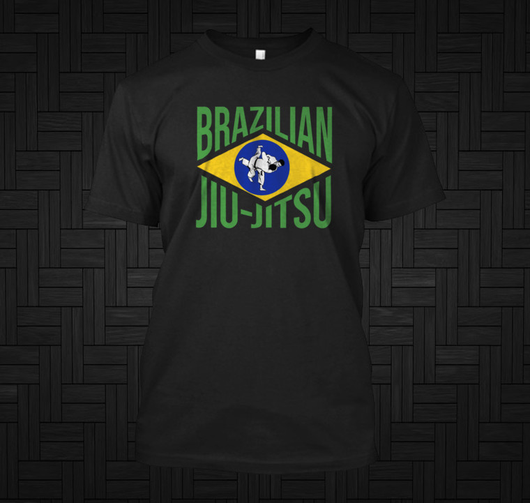 Brazilian Jiu-Jitsu BJJ Black Shirt