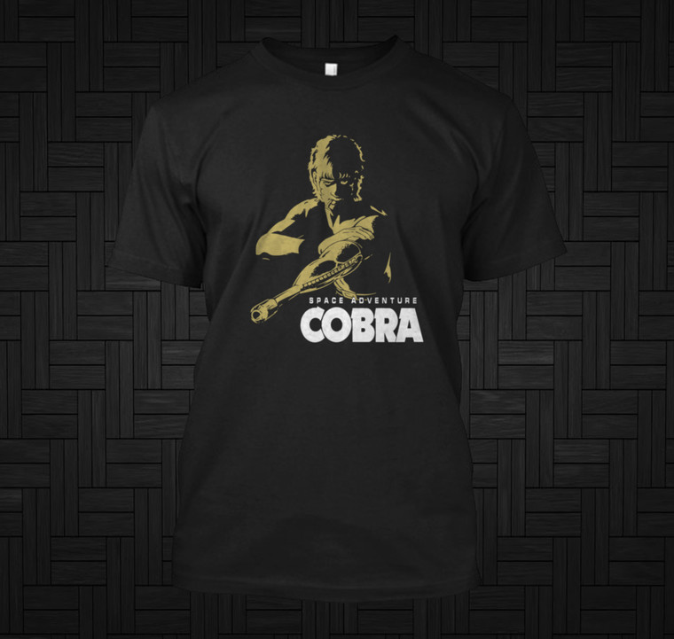 Space Adventure Cobra Black T Shirt