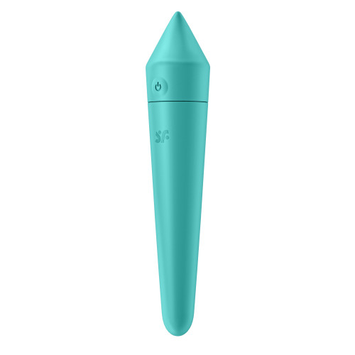Ultra Power Bullet 8 compact silicone vibrator with angled stimulation surface and app connectivity