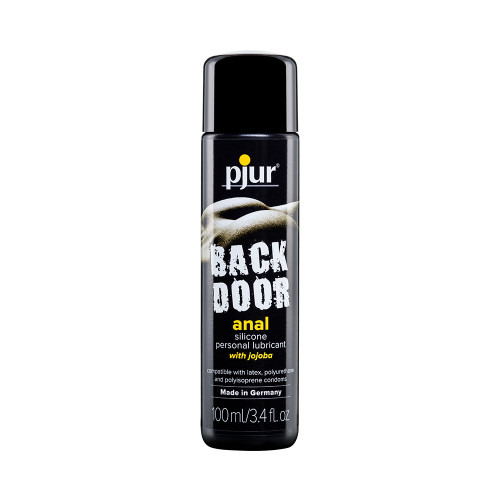 Back Door silicone-based anal glide formulated with jojoba