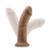 Au Naturel - 8 Inch Dildo With Suction Cup