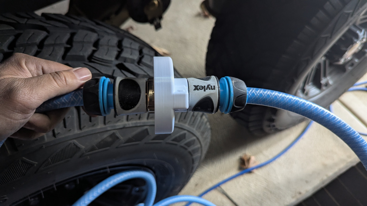 Tank Filler Adapter Close Up