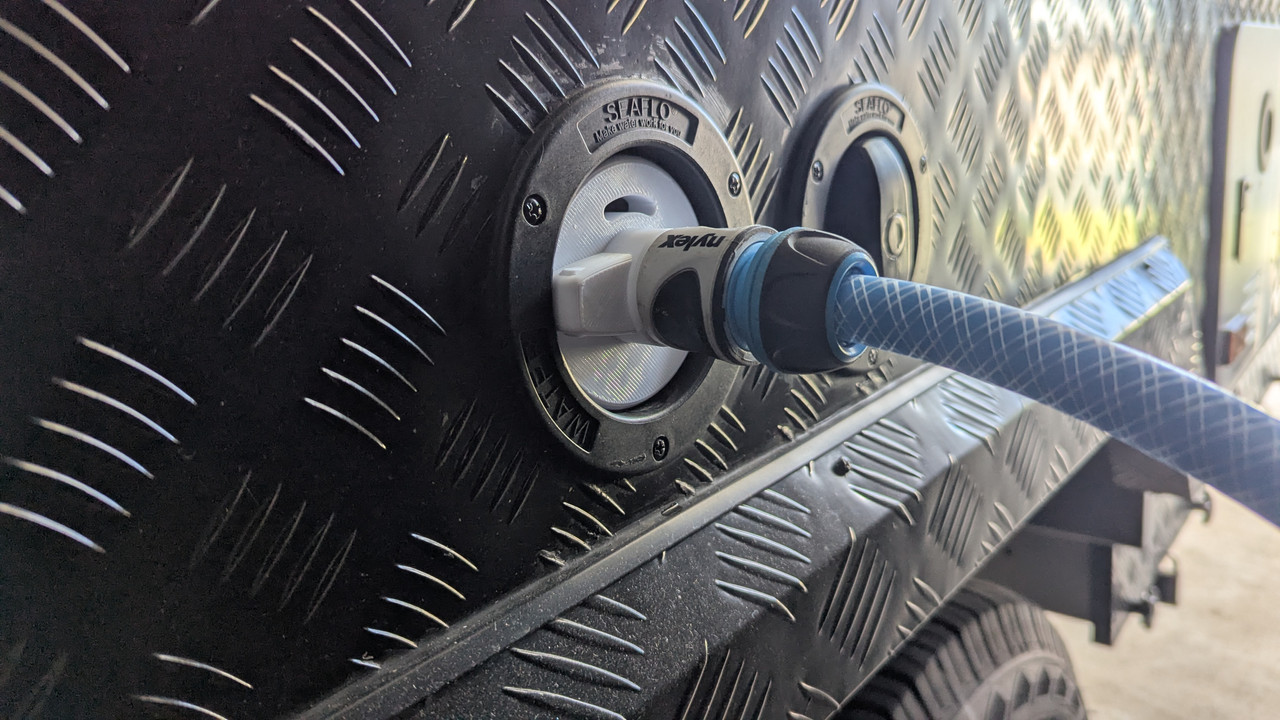 Caravan Filler Adapter Components