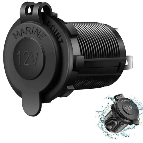 12V Waterproof Cigarette Lighter Socket