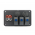 12V Rocker Switch Panel 50 amp plug