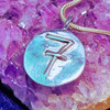 Lucky Number 7 Good Luck Gambling Money Pendant! Be a Winner!