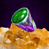 Rare! Lucky Jade Magick Money Magnet Ring for Fast Fortune & Luxury!