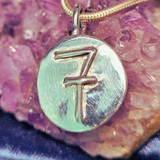 Lucky Number 7 Good Luck Gambling Money Pendant! Be a Winner!