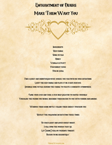 Love & Sex Magick: Enchantments of Desire! Lust & Passion Spells! (14 pgs.)