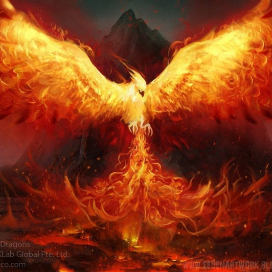 Atticus, Golden Phoenix Spirit of Success, Wealth & Riches! Rise from The Ashes!