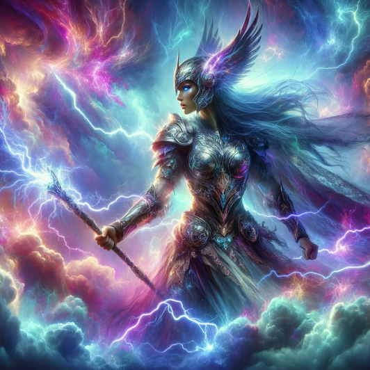 Norse Valkyrie Brynhildr, Goddess of Valor, Illuminates Your Path to Glory!