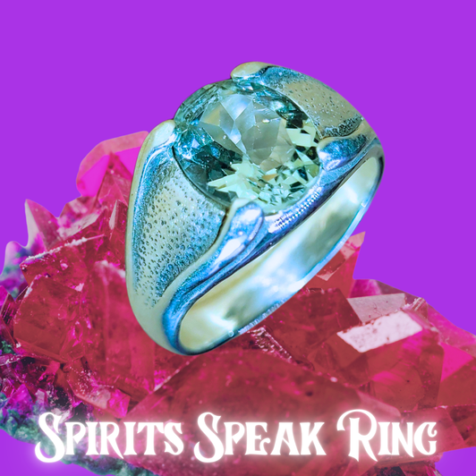 Psychic Spirits Speak Channeling Ring! Powerful Conduit to the Other Side!