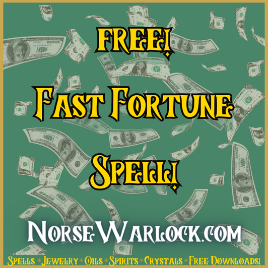 FREE Fast Fortune Spell for Financial Independence & Security!